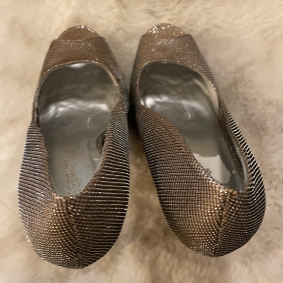 NWOB Restricted Blingy platform Stilettos Heels 7.5 - Picture 7 of 12